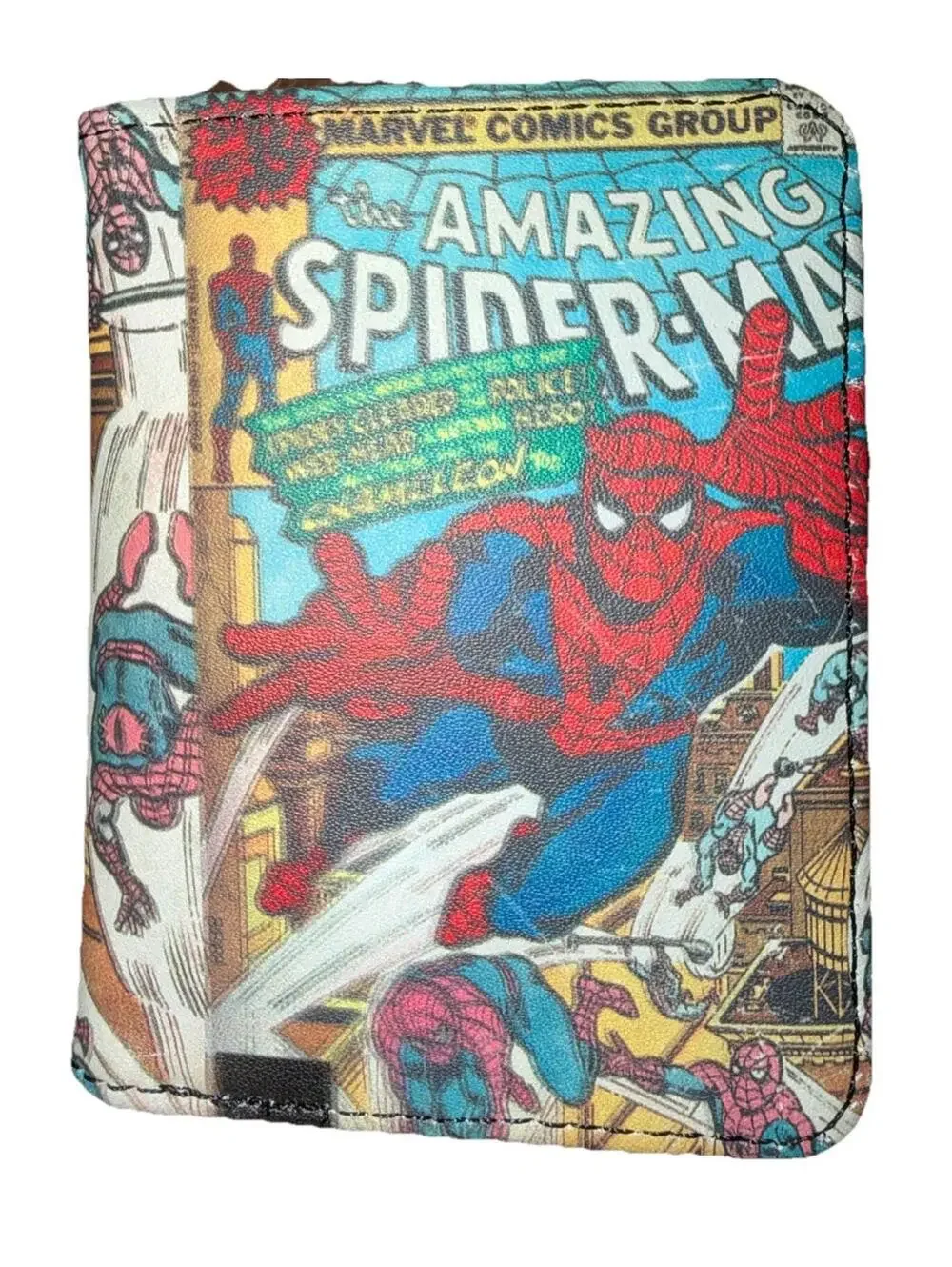 Spider-Man Mighty Marvel Trifold Wallet Tin Case Amazing New